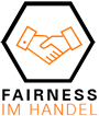 Logo "Fairness im Handel"