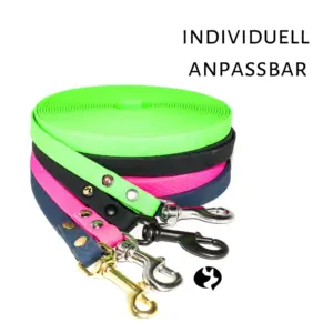 10m Fährtenleine 16mm aus wasserfestem Gurtband Hexa Produktbild