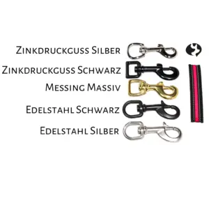 10m Fährtenleine aus 20mm gummiertem Gurtband (mittelfest)