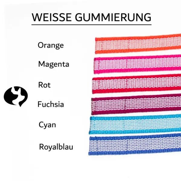 3m Anti-Rutsch Trainingsleine 20mm mit Baumwolltouch (weich) Farbtafel 6