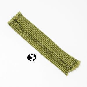 Jute-Gegenstand in grasgrün Produktbild