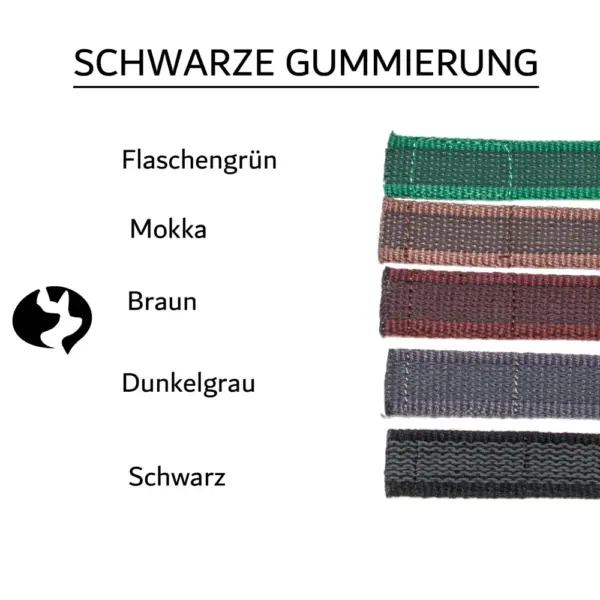 Farbtafel 1 Kurzführer 12mm mit Baumwolltouch ab 25cm