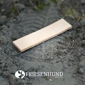 Leder-Gegenstand in natürlicher Farbe