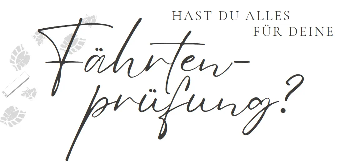 Checkliste für deine Fährtenprüfung - Titelbild