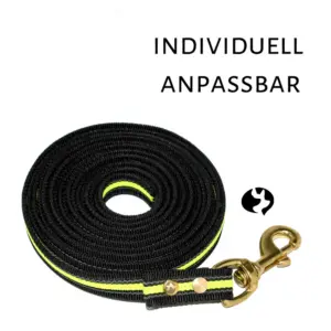 5m Fährtenleine aus 20mm gummiertem Gurtband (mittelfest) Titelbild
