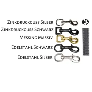 10m Anti-Rutsch Fährtenleine 20mm aus gummiertem Gurtband (mittelfest)