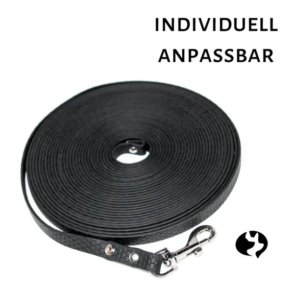 10m Fährtenleine 13mm aus wasserfestem Gurtband Hexa