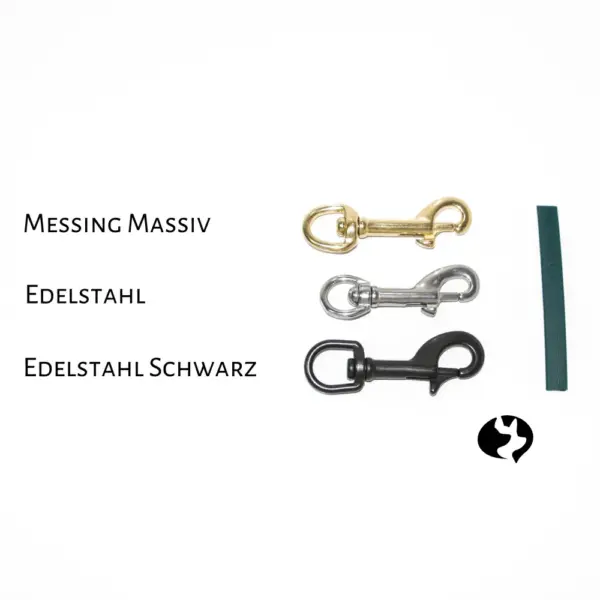 10m Fährtenleine Biothane Beta Standard 9mm - Karabinerauswahl