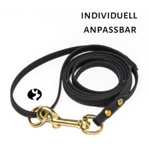 1,5m Führleine 16mm aus wasserfestem Gurtband Hexa