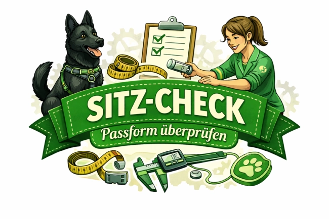 der Friesenhund Sitz-Check