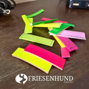 die kleine Friesenhund Fährtenkiste Limited Neon-Edition