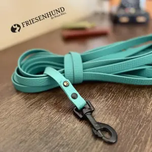 10m Hexa-Fährtenleine 16mm mit Zinkdruckguss