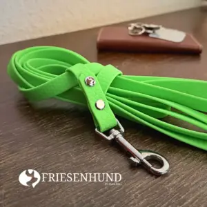 5m Hexa-Fährtenleine 16mm mit Zinkdruckguss - Friesenhund by Maja Röll