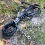 10m Biothane-Fährtenleine 9mm mit Edelstahl