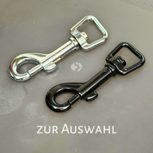 10m Hexa-Fährtenleine 13mm mit Zinkdruckguss