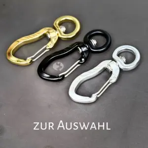 5m Hexa-Fährtenleine 13mm mit Alu-Sicherheitskarabiner