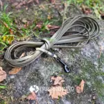10m Biothane-Fährtenleine 9mm mit Zinkdruckguss